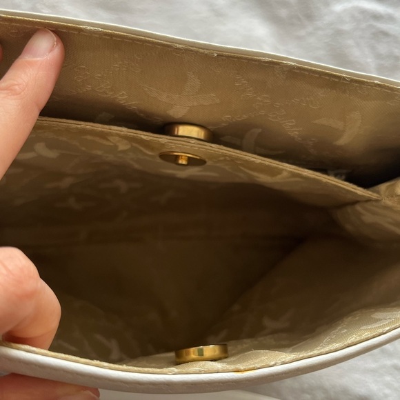 Paloma Picasso White Shoulder Purse - Picture 12 of 16